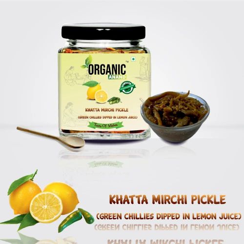 Green Chilli Pickle, Taste : Sour & Spicy