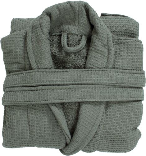 Cotton Waffle Bathrobe custom, Brand Name : fash home