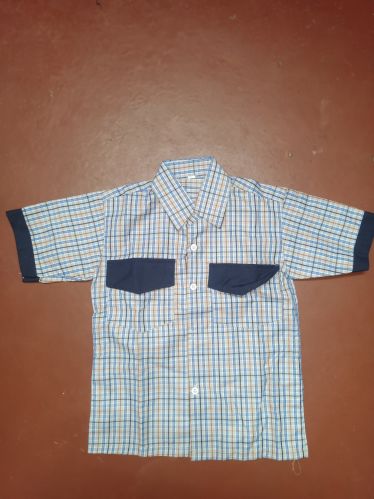 Collar Neck Cotton Shirt, Color : White, All M, Xl, Xxl, Xxxl