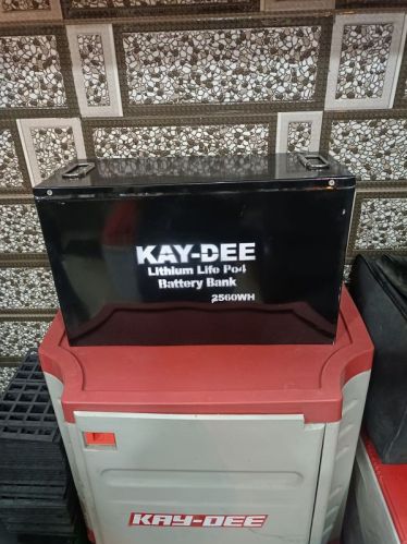 Solar Lithium Rechargeable Battery, Packaging Type : Black