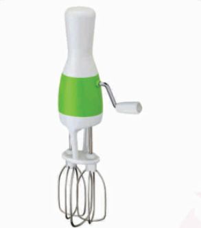 Plastic Manual Hand Blender, Color : Multicorlor, Blade Material : Stainless Steel For Kitchen