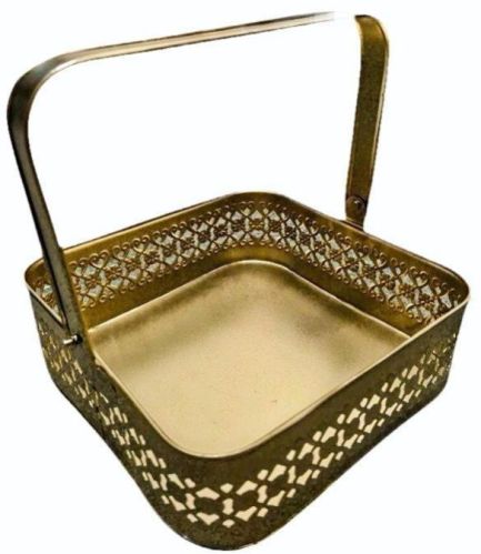 AR INDUSTRIES Round Iron Hamper Basket, For Household