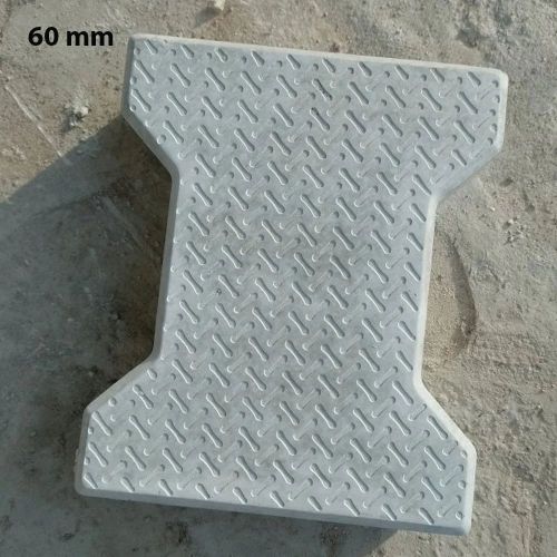 60mm Grey Dumble Cement Paver Block for Outdoor Flooring