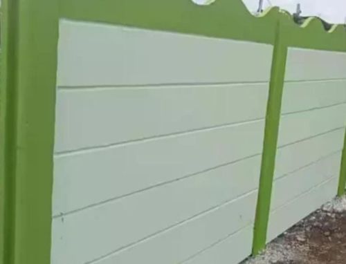 Color Coated RCC Readymade Compound Wall
