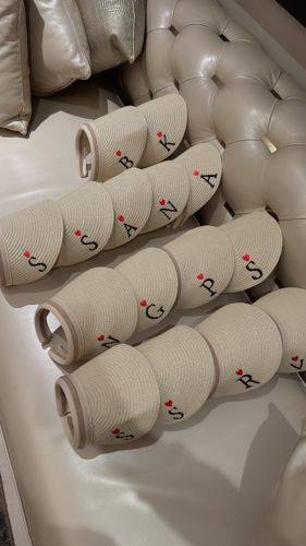 Girls Summer Embroidered Straw Hat Set, Age Group : 4 To 10 Years