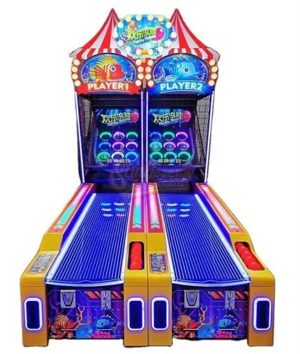 Hgr Amusement Happy Rolling 2 Video Arcade Game, Color : Blue