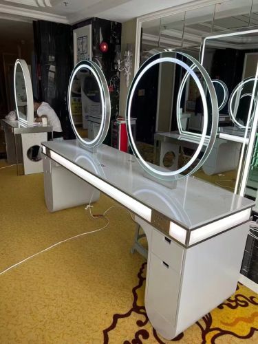 Polished Double Sided Salon Mirrors, Color : Transparent