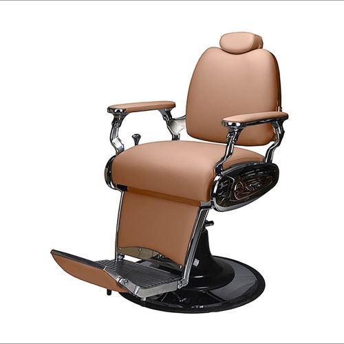 Polished Stainless Steel Heavy Duty Barber Chairs