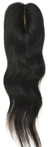 Black Lace Topper 2x5 Real Human Hair Extension