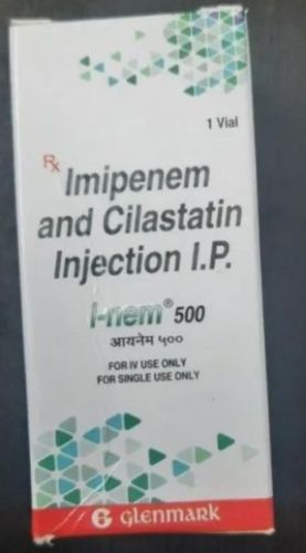 Imipenem Cilastatin Severe Infection Therapy 500 Mg Injection