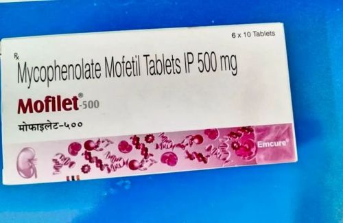 Mofilet Mycophenolate Mofetil 500 Mg Tablets