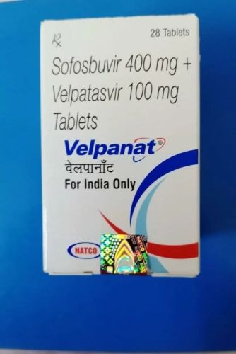Velpanat Sofosbuvir 400 Mg Velpatasvir 100 Mg Tablets