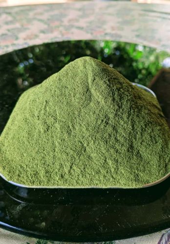 Natural Moringa Powder, Color : Green