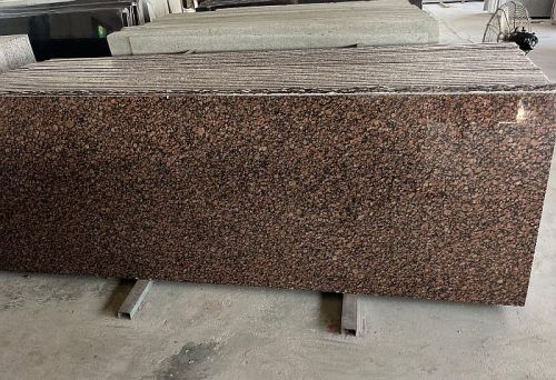 Polished Coco Brown Granite Slab Standard Size