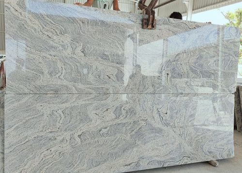 Polished Money White Granite Slab