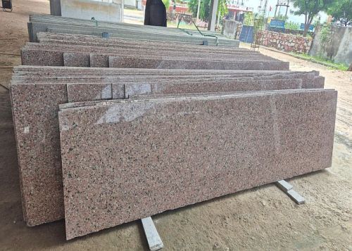 Rosy Pink Granite Slab, Thickness : 2 Cm