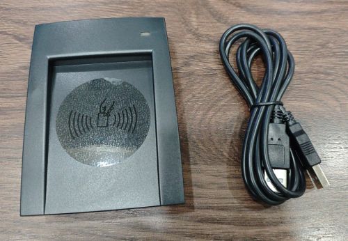 Plastic IC Card Reader, Color : Black