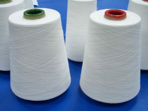 White Crimp Polyester Yarn, Packaging Type : Crimped