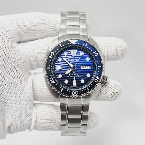 Seiko Prospex Diver’S Blue Dial Stainless Steel Swiss Automatic Watch