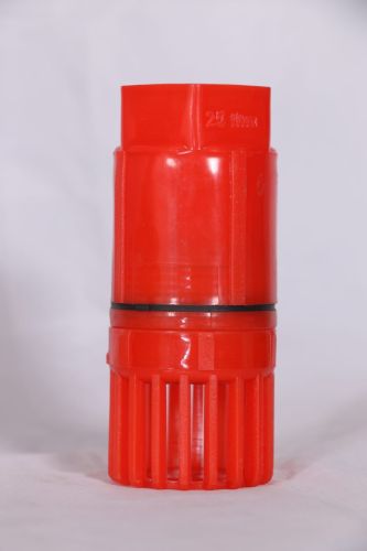 PVC Foot Valve, Color : Red, Certification : ISO 9001:2008 Certified