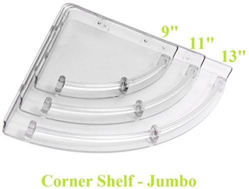 Unbreakable ABS Corner Shelf Jumbo
