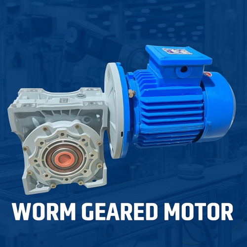 Polished Worm Geared Motor, Brand Name : Comely