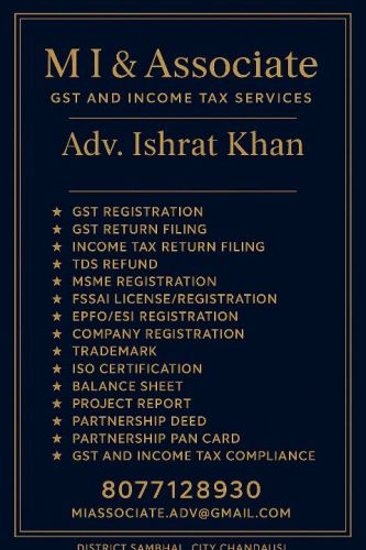 GST Consultant in Sambhal