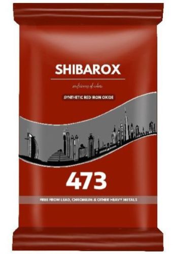 Synthetic Red Iron Oxide 473, Brand Name : Shibarox, Form : Powder