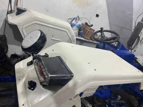 Polished Classic Mudguards, Color : White