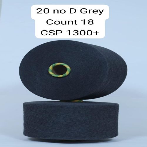 Count 20 Grey Cotton Yarn for Textile Industry, Weaving