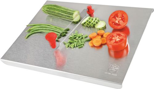 Polished Stainless Steel Cutting Board S.S. (Cut N Chop) Standard