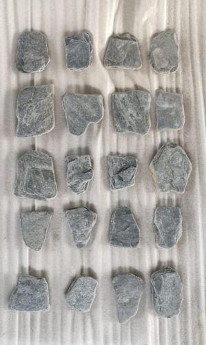 Natural Non Grinded Slate Chips, Color : Grey Black Green Multi