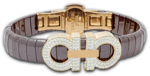 Ceramic Bracelet Silver Jewelry for Mens