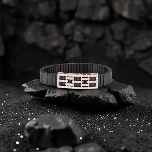 Silver 925 Mens Diamond Bracelets