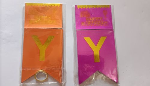 Paper Happy Birthday Banner