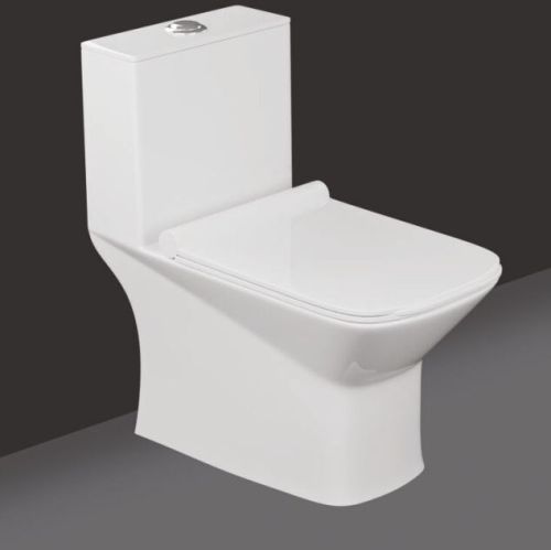 Dalunar Polished Ceramic Dl 101 Dory one-piece Western Commode