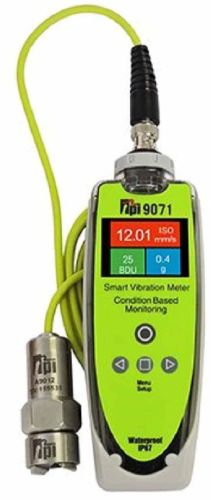 Plastic TPI-9071 Smart Vibration Meter, Display Type : Digital