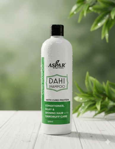 Aspar Dahi Hair Shampoo 500 ML, Packaging Type : BOTTLE