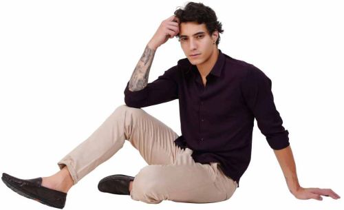 Plain Cotton Wrinkle Free Shirt, Packaging Type : Box