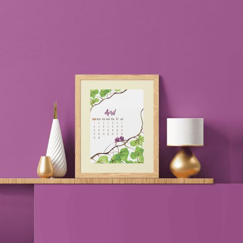 350 GSM Calendar Photo Frames Printing Services