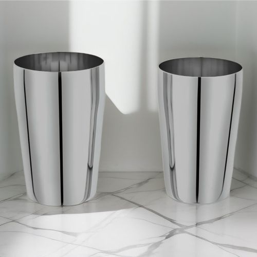 Polished Stainless Steel Thumbs Up Glass for Home, Hotel, Restaurant