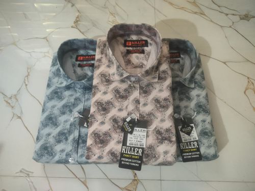 Premium Cotton Mens Printed Shirts L, XL, Brand Name : Killer