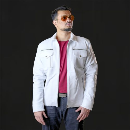 Badshaa Premium grade leather Flamboyant Jacket for Luxury wear