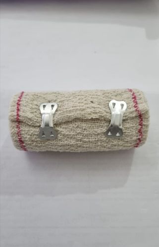 Cotton-Rayon Blend Fast Edge Elastic Cotton Crepe Bandage