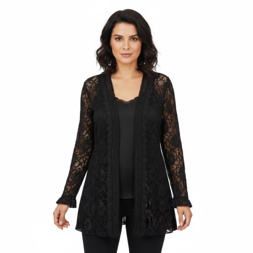 Cotton All Crochet Ladies Long Shrug Small, Large, Medium