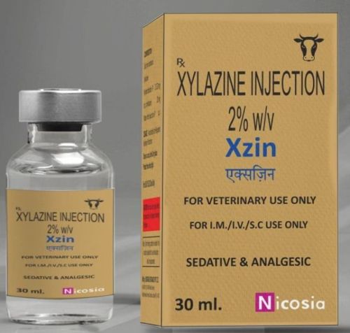 30ml Xzin Xylazine Injection, Packaging Type : Vial