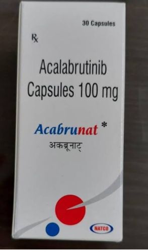 Acabrunat 100mg Acalabrutinib Capsules for Oral Administration