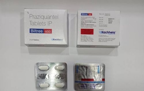 Biltree 600mg Praziquantel Tablets