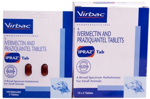Ipraz Ivermectin Proziquantel Tablets, Packaging Type : Strips