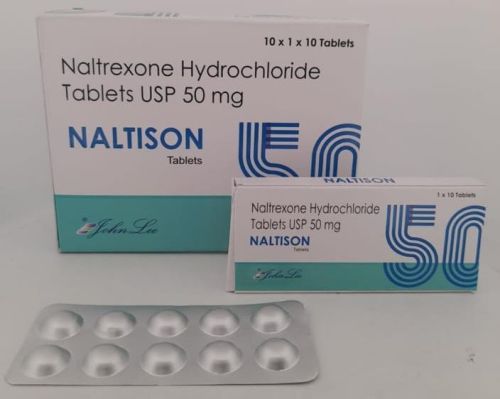 Naltison 50mg Hydrochloride Tablets, Packaging Type : Strips